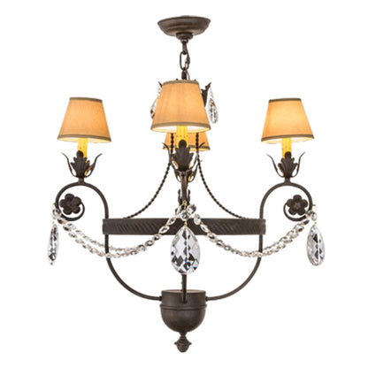 Meyda Tiffany Antonia 4 Light 26" Wide Ring Chandelier