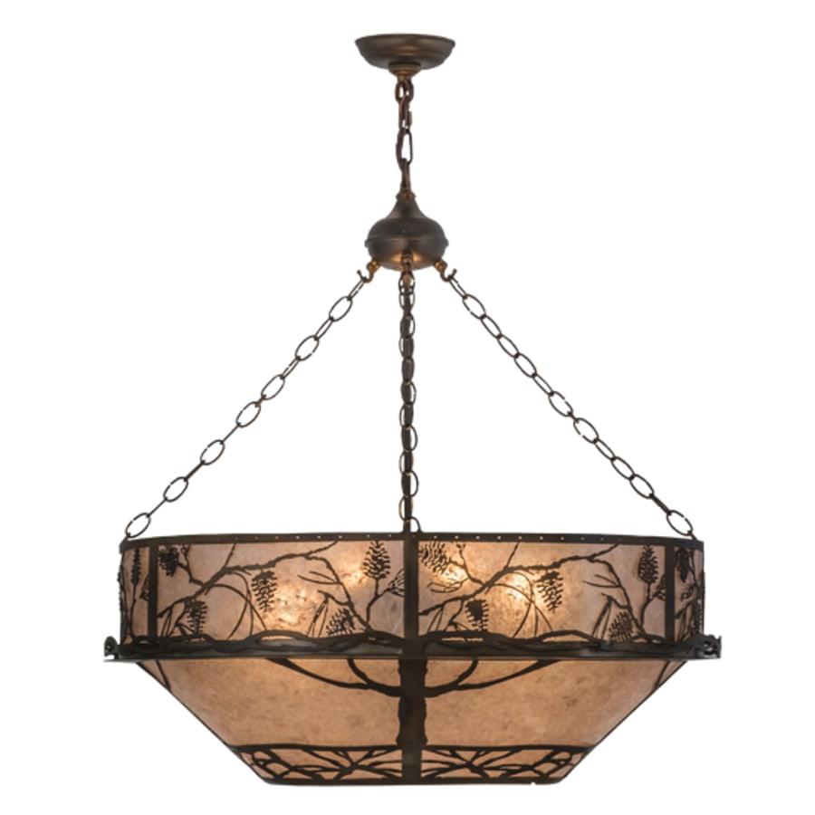 Meyda Tiffany Whispering Pines 4 Light 20" Wide Pendant