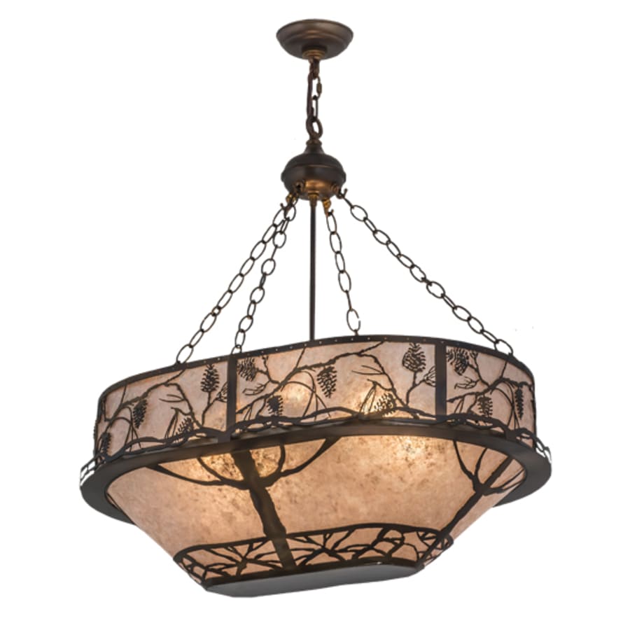 Meyda Tiffany Whispering Pines 4 Light 20" Wide Pendant