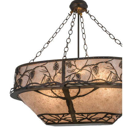 Meyda Tiffany Whispering Pines 4 Light 20" Wide Pendant