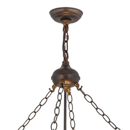 Meyda Tiffany Whispering Pines 4 Light 20" Wide Pendant