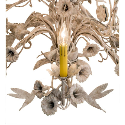 Meyda Tiffany Le Printemps 9 Light 36" Wide Taper Candle Style Chandelier