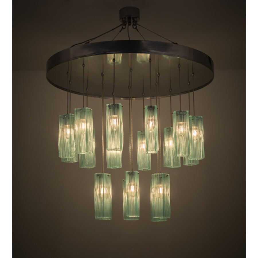 Meyda Tiffany Metro 18 Light 48" Wide Multi Light Pendant