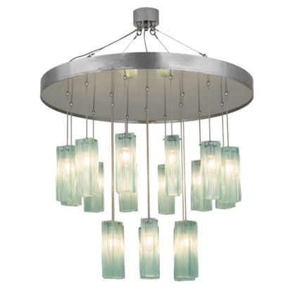Meyda Tiffany Metro 18 Light 48" Wide Multi Light Pendant