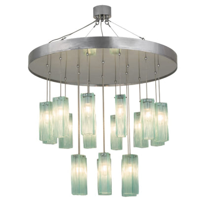Meyda Tiffany Metro 18 Light 48" Wide Multi Light Pendant