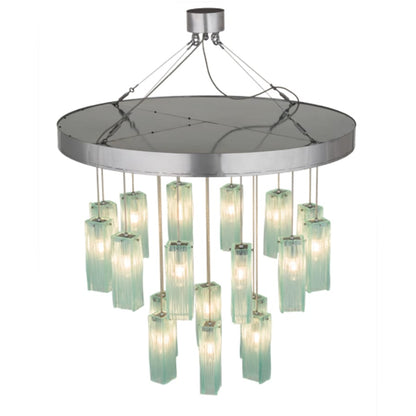 Meyda Tiffany Metro 18 Light 48" Wide Multi Light Pendant