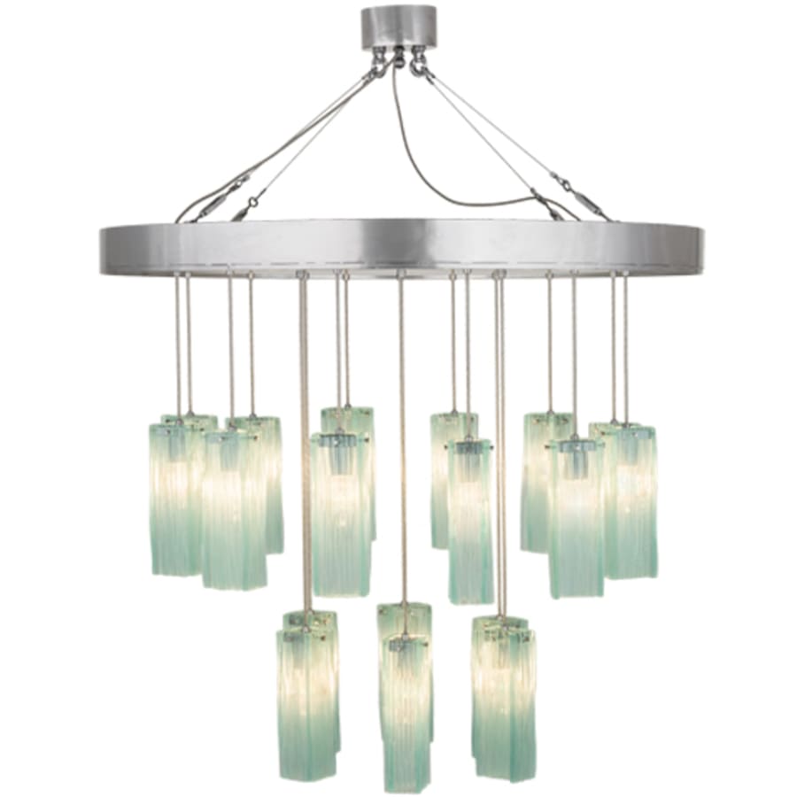 Meyda Tiffany Metro 18 Light 48" Wide Multi Light Pendant