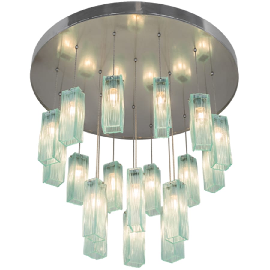 Meyda Tiffany Metro 18 Light 48" Wide Multi Light Pendant