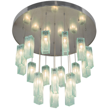 Meyda Tiffany Metro 18 Light 48" Wide Multi Light Pendant
