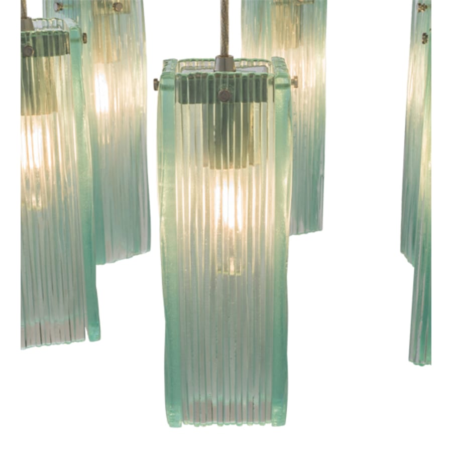 Meyda Tiffany Metro 18 Light 48" Wide Multi Light Pendant