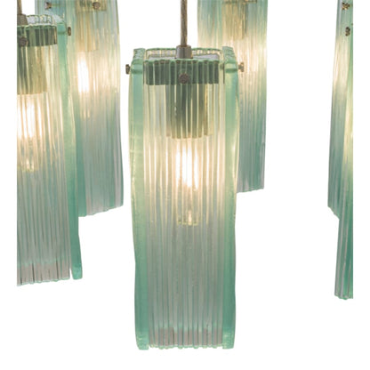 Meyda Tiffany Metro 18 Light 48" Wide Multi Light Pendant