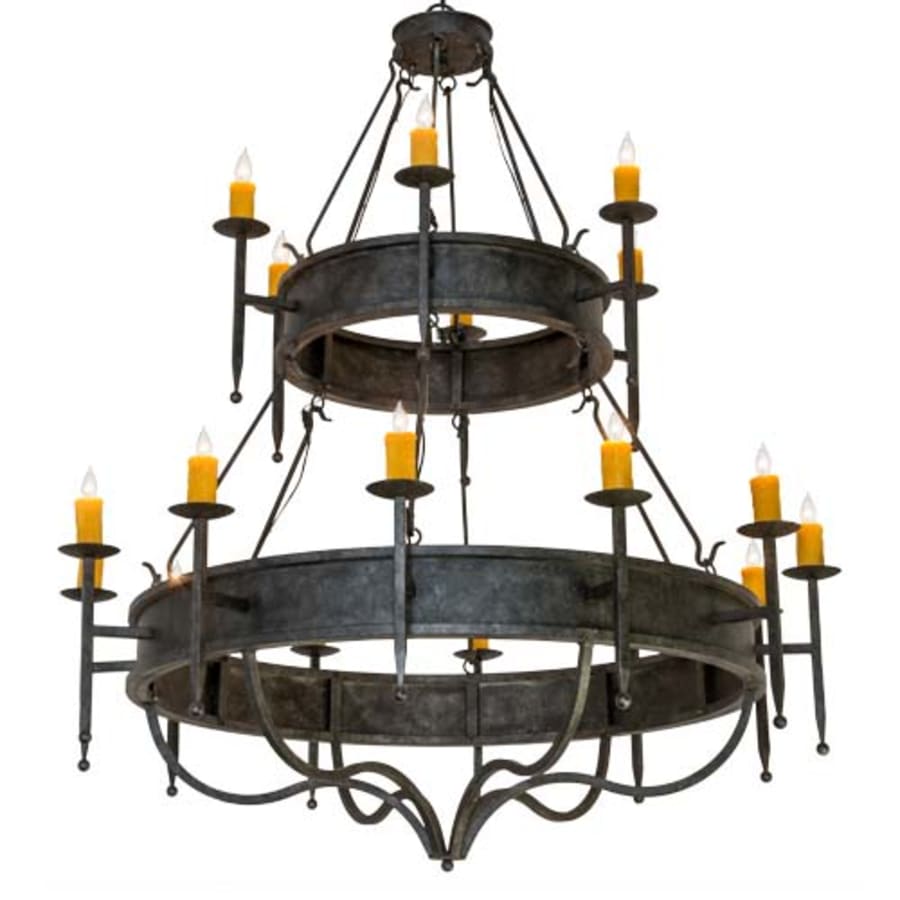 Meyda Tiffany Marta 18 Light 60" Wide Taper Candle Style Chandelier
