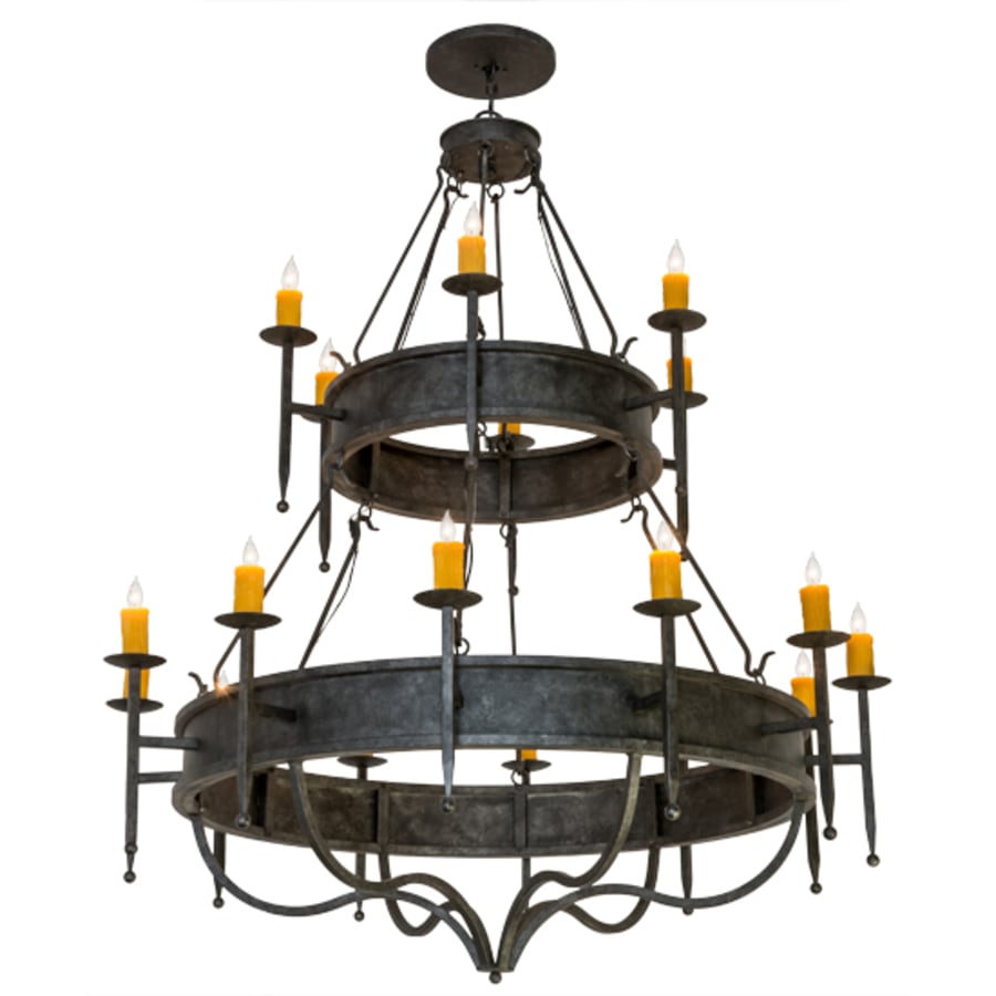 Meyda Tiffany Marta 18 Light 60" Wide Taper Candle Style Chandelier