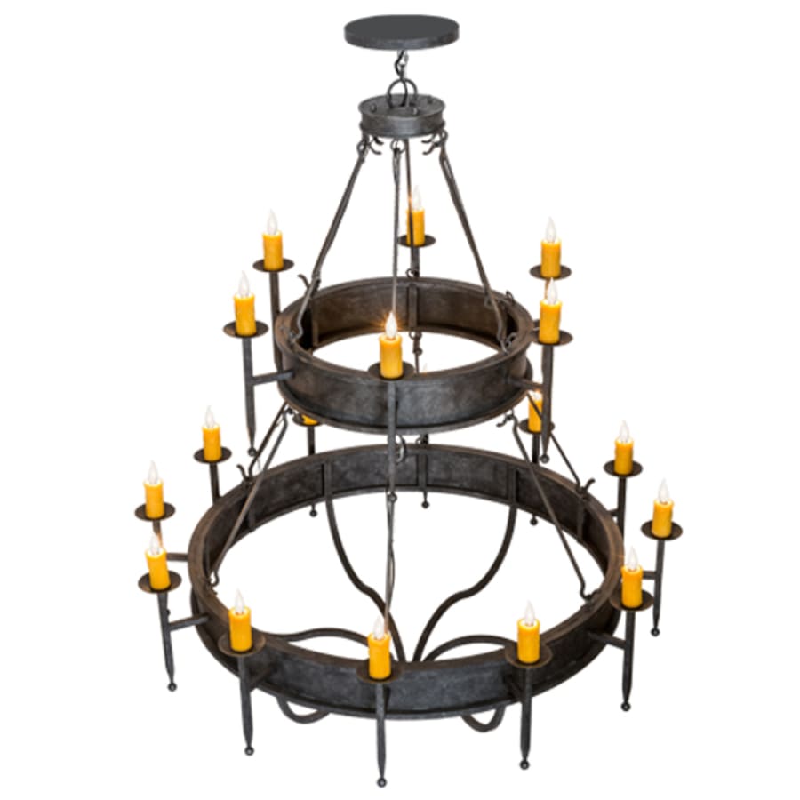 Meyda Tiffany Marta 18 Light 60" Wide Taper Candle Style Chandelier