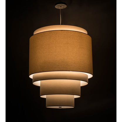 Meyda Tiffany Cilindro 4 Light 31" Wide Pendant