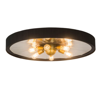 Meyda Tiffany Tennessee 6 Light 36" Wide Semi-Flush Ceiling Fixture