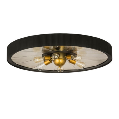 Meyda Tiffany Tennessee 6 Light 36" Wide Semi-Flush Ceiling Fixture