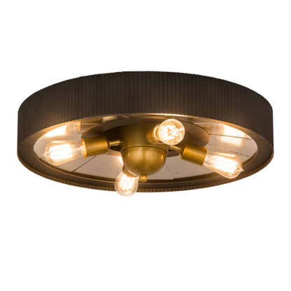 Meyda Tiffany Tennessee 4 Light 24" Wide Semi-Flush Ceiling Fixture
