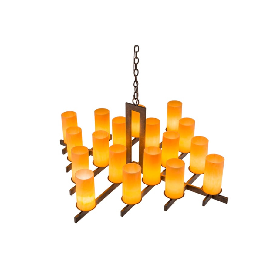 Meyda Tiffany Dante 18 Light 48" Wide Linear Chandelier