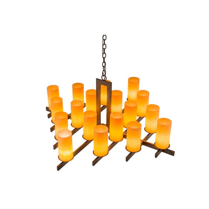 Meyda Tiffany Dante 18 Light 48" Wide Linear Chandelier