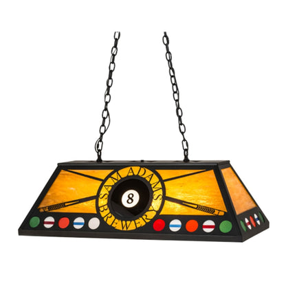 Meyda Tiffany Personalized 9 Light 39" Wide Billiard Linear Pendant