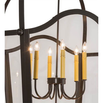 Meyda Tiffany Citadel 12 Light 42" Wide Taper Candle Pendant