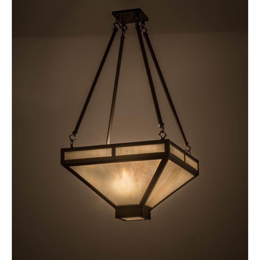 Meyda Tiffany Whitewing 2 Light 26" Wide Pendant