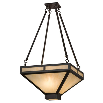 Meyda Tiffany Whitewing 2 Light 26" Wide Pendant