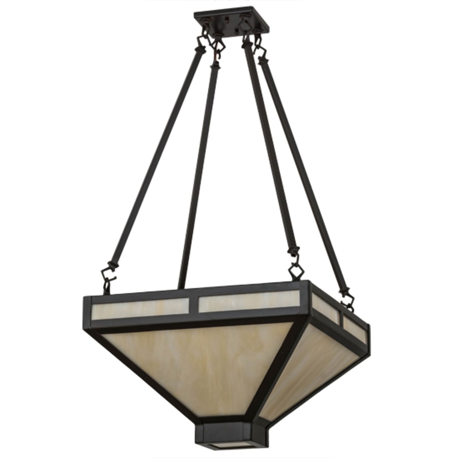 Meyda Tiffany Whitewing 2 Light 26" Wide Pendant