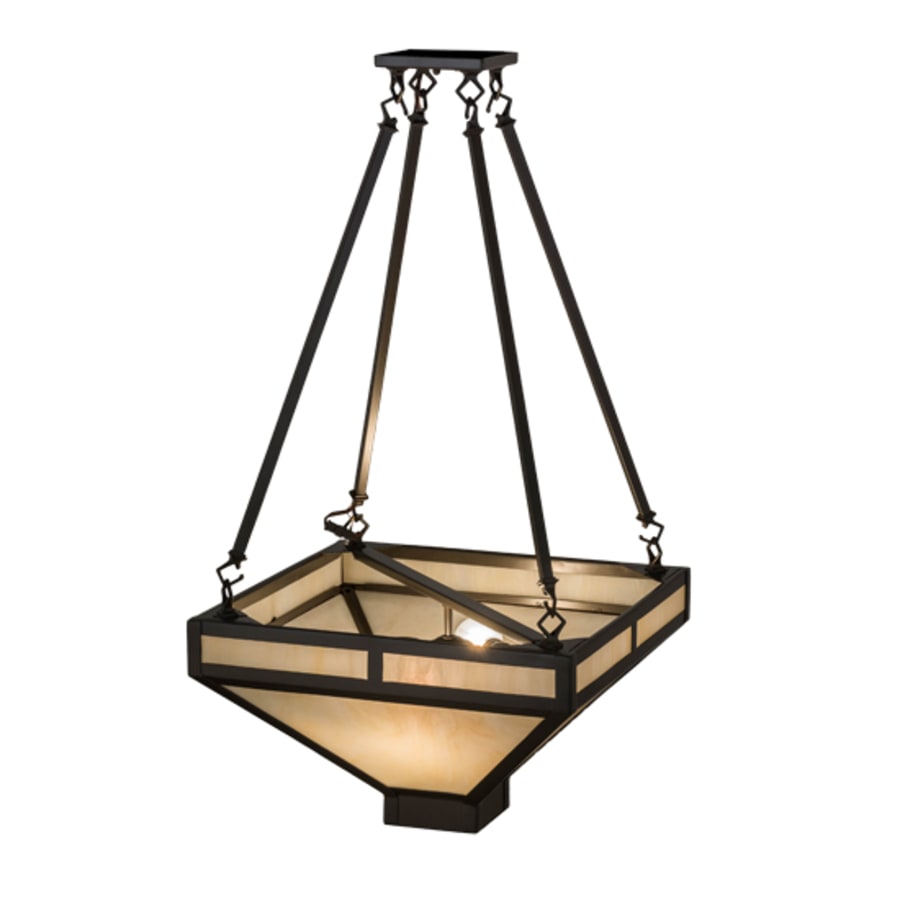 Meyda Tiffany Whitewing 2 Light 26" Wide Pendant