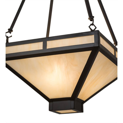 Meyda Tiffany Whitewing 2 Light 26" Wide Pendant