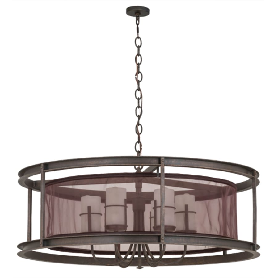 Meyda Tiffany Cordoba 6 Light 36" Wide Pillar Candle Pendant