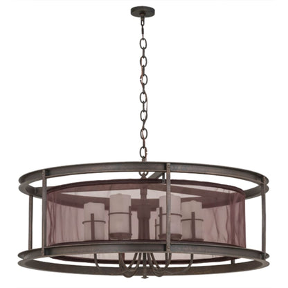 Meyda Tiffany Cordoba 6 Light 36" Wide Pillar Candle Pendant