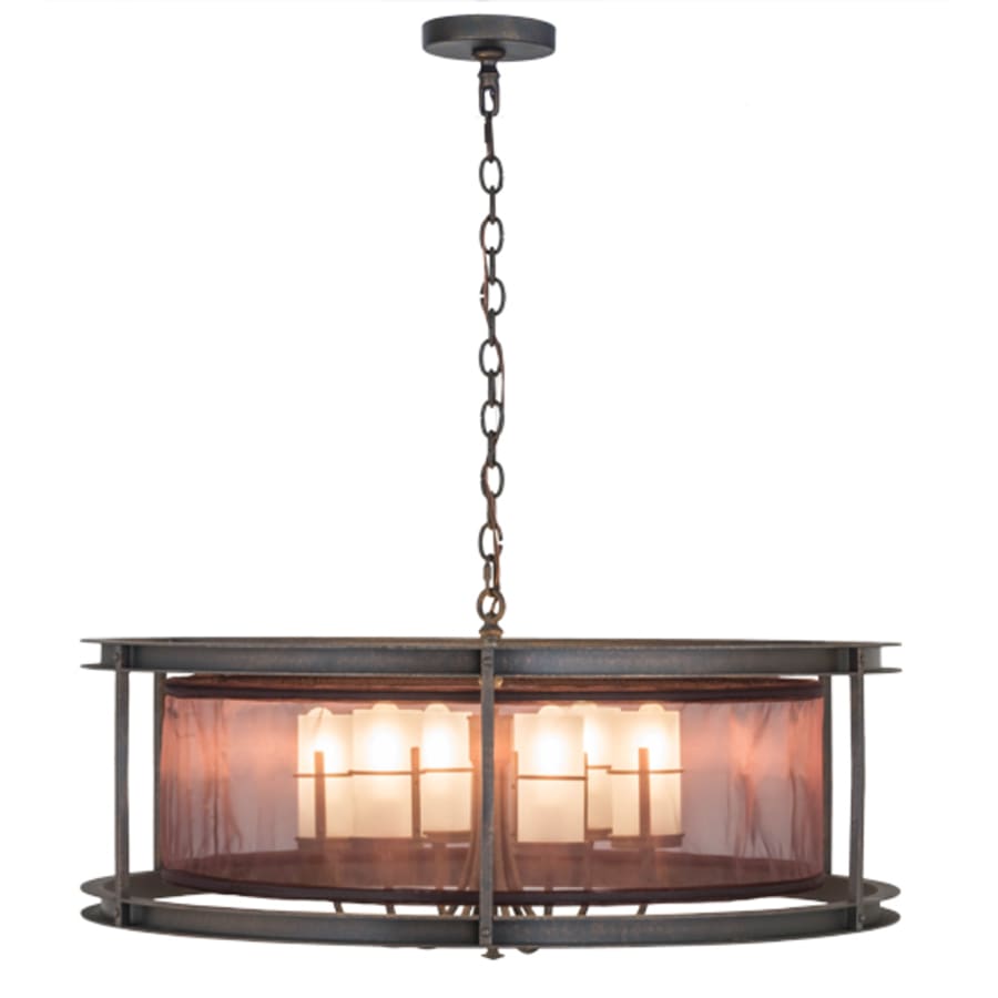 Meyda Tiffany Cordoba 6 Light 36" Wide Pillar Candle Pendant