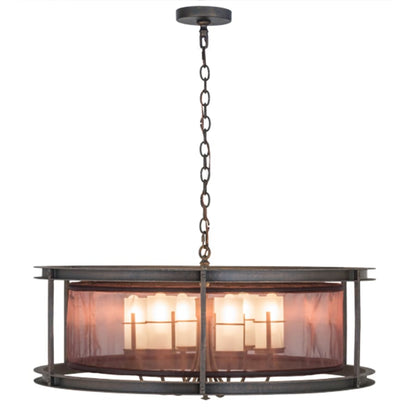 Meyda Tiffany Cordoba 6 Light 36" Wide Pillar Candle Pendant