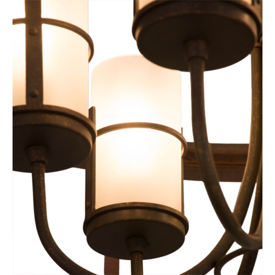 Meyda Tiffany Cordoba 6 Light 36" Wide Pillar Candle Pendant