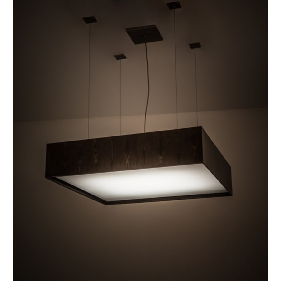 Meyda Tiffany Quadrato Clemons 4 Light 51" Wide Suspension Pendant