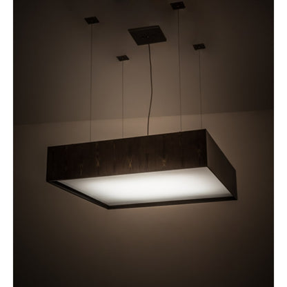 Meyda Tiffany Quadrato Clemons 4 Light 51" Wide Suspension Pendant