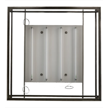 Meyda Tiffany Quadrato Clemons 4 Light 51" Wide Suspension Pendant