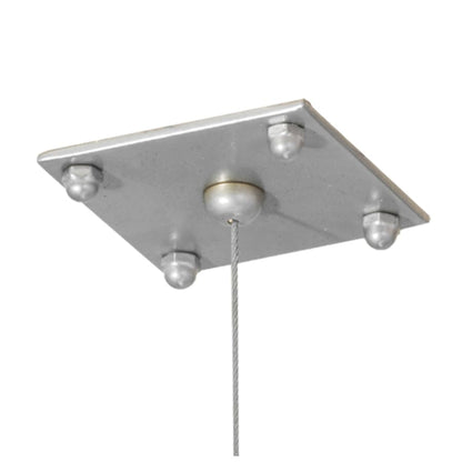 Meyda Tiffany Quadrato Clemons 4 Light 51" Wide Suspension Pendant