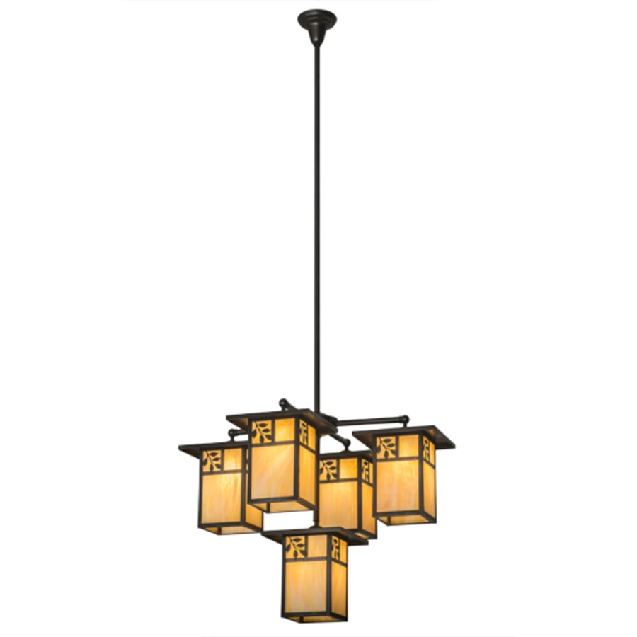 Meyda Tiffany Hyde Park 5 Light 32" Wide Chandelier