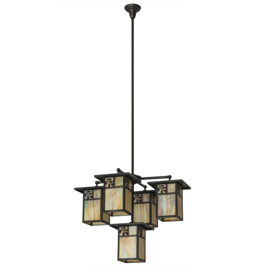 Meyda Tiffany Hyde Park 5 Light 32" Wide Chandelier