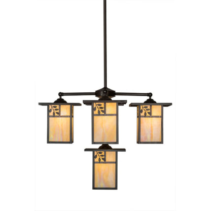 Meyda Tiffany Hyde Park 5 Light 32" Wide Chandelier