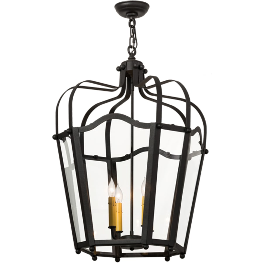 Meyda Tiffany Citadel 4 Light 23" Wide Taper Candle Pendant