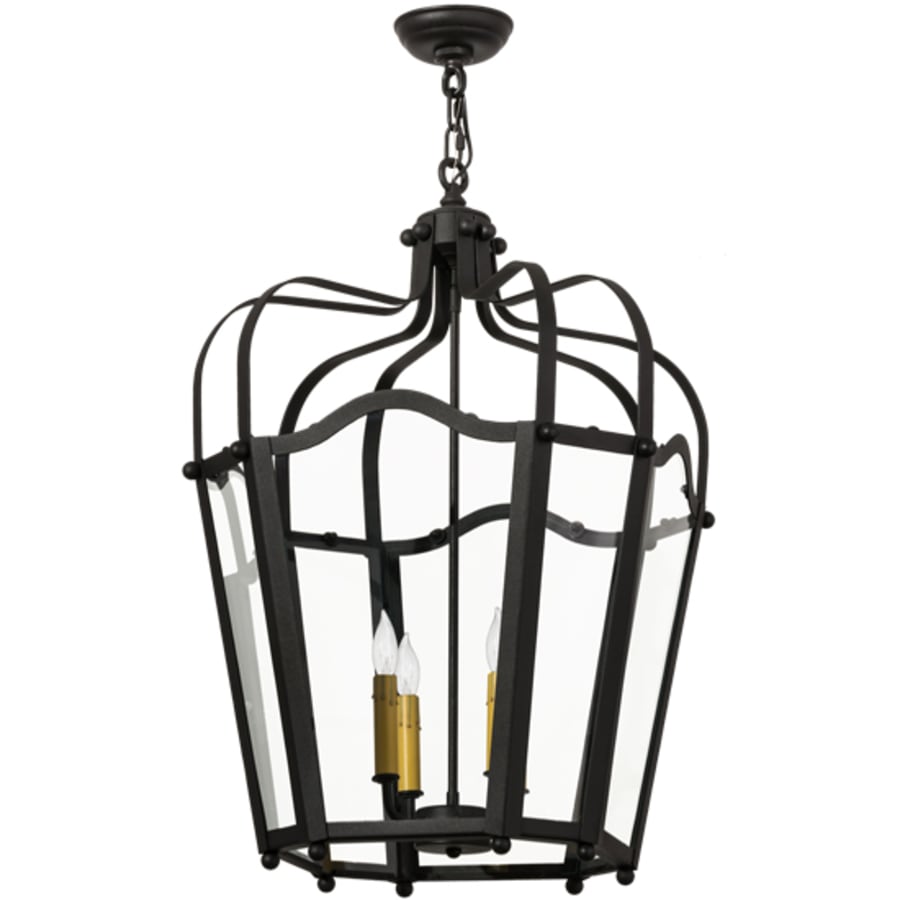 Meyda Tiffany Citadel 4 Light 23" Wide Taper Candle Pendant