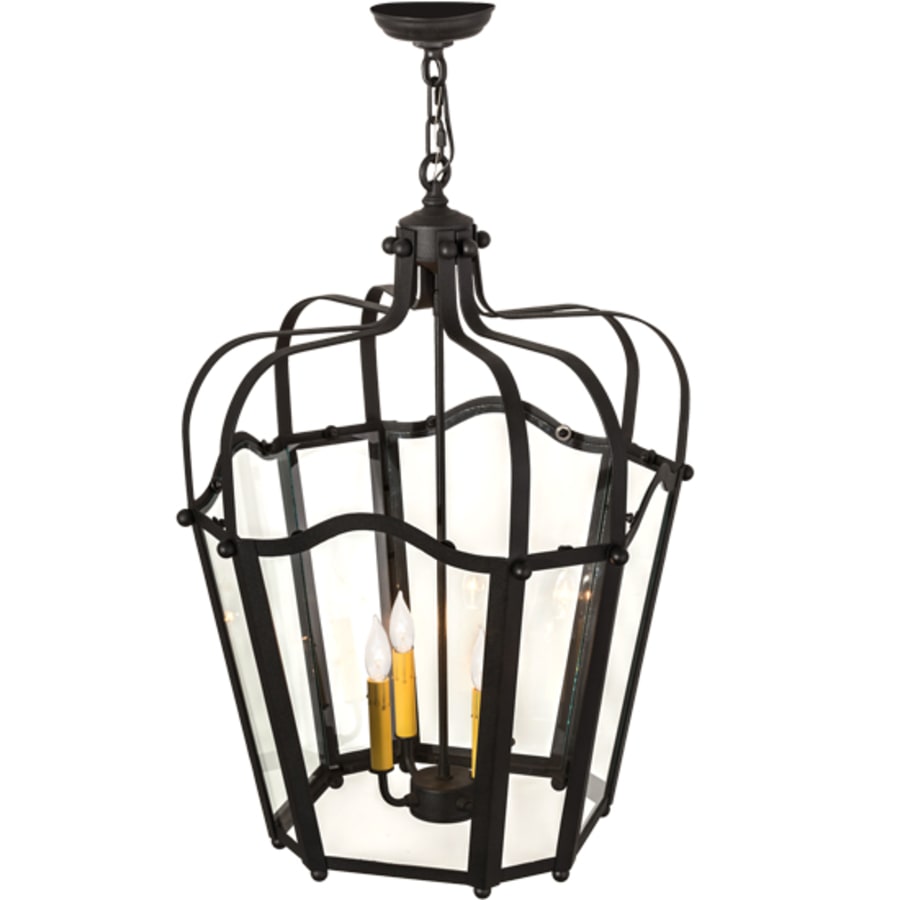 Meyda Tiffany Citadel 4 Light 23" Wide Taper Candle Pendant