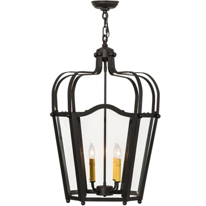 Meyda Tiffany Citadel 4 Light 23" Wide Taper Candle Pendant