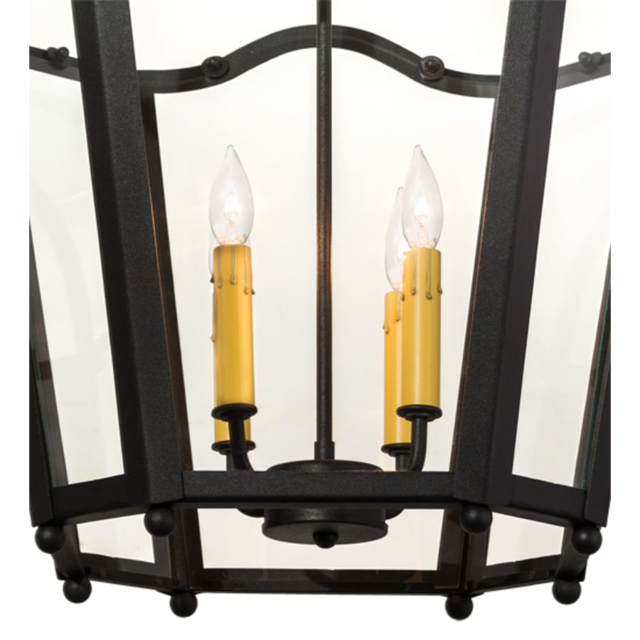Meyda Tiffany Citadel 4 Light 23" Wide Taper Candle Pendant