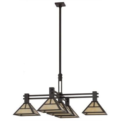 Meyda Tiffany Mission 5 Light 48" Wide Pendant