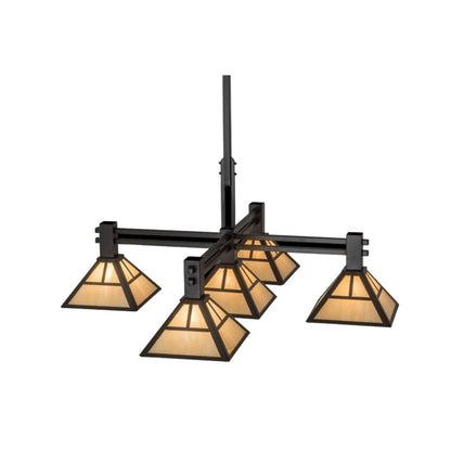 Meyda Tiffany Mission 5 Light 48" Wide Pendant